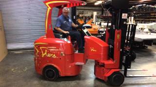 Flexi narrow aisle articulating forklift [upl. by Nautna]