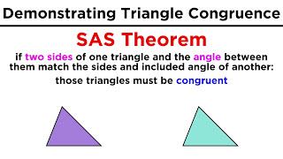 Proving Triangle Congruence and Similarity [upl. by Weylin]