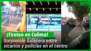 Balacera en Colima deja dos detenidos y un herido [upl. by Volny701]