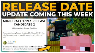 HUGE MINECRAFT UPDATE COMING THIS WEEK  Minecraft 1191 [upl. by Glynnis]