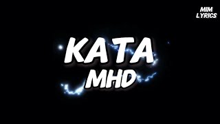 MHD  Kata ParolesLyrics  Tiktok quotMoi je connais mon kata et je connais mon karatéquot [upl. by Romalda195]