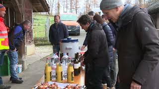 Waldgang mit der Bürgergemeinde  BirsstadtTV Arlesheim [upl. by Kirkwood208]