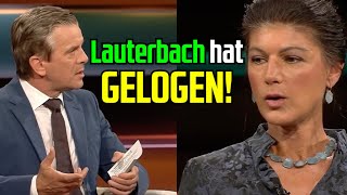 Wagenknecht spricht KLARTEXT bei Lanz [upl. by Emalee704]