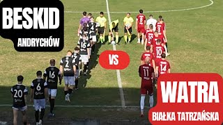 IV liga małopolska Beskid 30 Watra skrót [upl. by Owiat242]