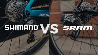 SHIMANO Di2 VS SRAM eTAP  Ive Used Both Heres my Thought On Them [upl. by Nevek]