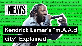 Looking Back At Kendrick Lamar’s “mAAd city”  Song Stories [upl. by Ymmak887]