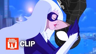 The Spectacular SpiderMan 2008  SpiderMan amp Black Cat vs the Chameleon Scene S1E10 [upl. by Idolah]