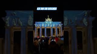 Ich bin ein berliner kennedy germany berlin live news berlin wall [upl. by Ruffina]