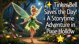 ✨ Tinker Bell Saves the Day A Storytime Adventure in Pixie Hollow 🌟 [upl. by Tania]