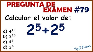 De suma a multiplicación la clave para resolver operaciones con potencias  PE 79 [upl. by Leonor490]