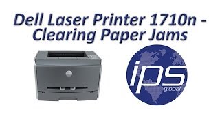 Dell 1710n  Clearing Paper Jams [upl. by Coad329]