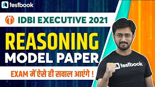 IDBI Executive 2021  Reasoning Model Paper  Most Important Questions for IDBI by Sachin sir [upl. by Airetak170]