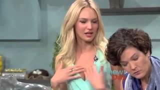 Candice Swanepoel on Northwest New Day Promoting Victorias Secret Swim Tour Seattle [upl. by Luhar]