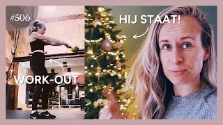 Sinterklaas vieren Alleen in de gym amp Kerstboom optuigen  Vlog 506 OPTIMAVITA [upl. by Irtak]