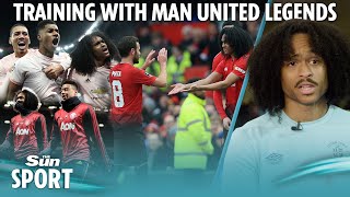 Which Man United players shaped Luton Towns Tahith Chong [upl. by Ro]