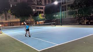 Nivan Chellam playing tennis on 9th of November [upl. by Annay]