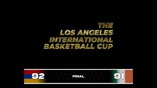 Armenia vs Ireland  FINALS  Los Angeles International Basketball Cup [upl. by Noyr]