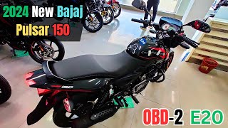 2024 New Bajaj Pulsar 150 SD E20 Model Detailed Review  New Changes  New Features  New Price😱 [upl. by Seta808]