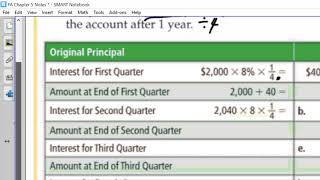 FA 55 Compound Interest [upl. by Roselani]