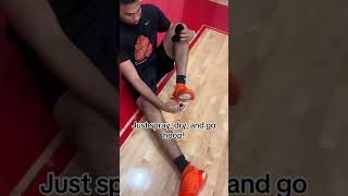 Why are my basketball shoes slippery basketball basketballshoes bball hooper basketballplayer [upl. by Candie]