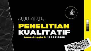 PENELITIAN PENDIDIKAN 3 Masalah Fokus Judul Penelitian dan Teori dalam Penelitian Kualitatif [upl. by Neelac905]