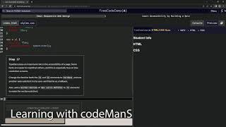 learn2code  freeCodeCamp New Responsive Web Design  Building a Quiz Step 17 [upl. by Holna]