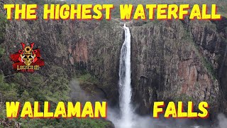 WALLAMAN FALLS THE HIGHEST WATERFALL IN AUSTRALIA 269M NORTH QUEENSLAND [upl. by Pennebaker48]