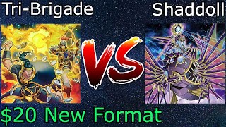 New Format TriBrigade Vs Shaddoll Dogmatika 20 DB Wager YuGiOh 2021 [upl. by Nageek204]