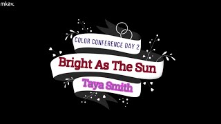 Bright As the Sun Taya Gaukrodger Hillsong Color Conference 2020 [upl. by Dawes531]