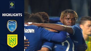 ESTAC TROYES  FC NANTES 1  0  Highlights  ESTAC  FCN  20212022 [upl. by Jaret434]