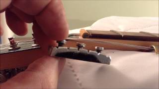 Tremolo Locking Nut customize and repair [upl. by Gabby930]