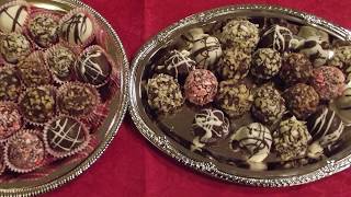 Chocolate Truffles  Easy NoFail  The Hillbilly Kitchen [upl. by Nnep]