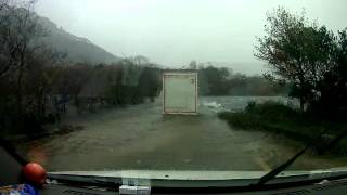 Molls gap 2015 storm desmond [upl. by Llenor512]