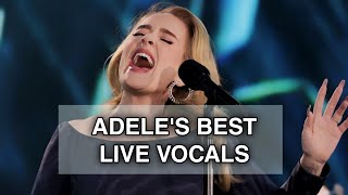 Adele Best Live Vocals amp Notes [upl. by Alessandra271]