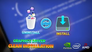 How to reinstall graphics or display drivers in PC  Intel Nvidia and AMD  Quick Installation [upl. by Arlee]