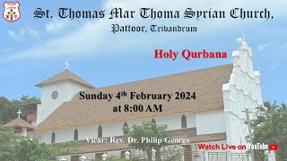 Holy Qurbana Live  St Thomas Mar Thoma Syrian Church  Pattoor Trivandrum [upl. by Rednazxela]