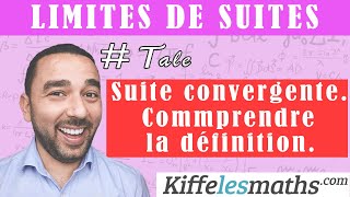 Limites de suites Cest quoi une suite convergente La définition avec epsilon [upl. by Dalt]