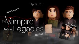 Silver DaggerMore UpdateThe Vampire Legacies [upl. by Renruojos]