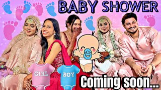 Aarti ne diya Nida ko iphone gift 📱Baby shower mai🙈 Baby ka gender reveal😱 Aarti vlogs [upl. by Lehrer]