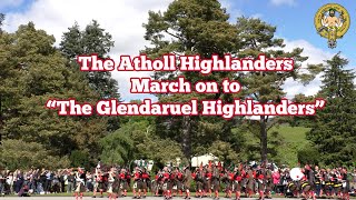 The Atholl Highlanders march onto quotThe Glendaruel Highlandersquot [upl. by Aleron]