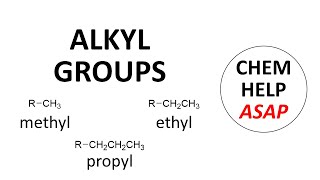 alkyl groups in organic chemistry [upl. by Imojean]