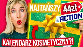 ♦ NAJTAŃSZY KALENDARZ ADWENTOWY z kosmetykami z ACTION ♦ Agnieszka Grzelak Beauty [upl. by Xonel]