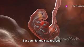 Journey of Life How Baby Grows In The Womb From 012 Weeks [upl. by Pax]