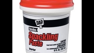 Painting Tip  Spackling [upl. by Nosned]