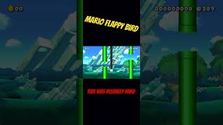 Mario flappy bird mario flappybird mariomaker2 [upl. by Holli332]