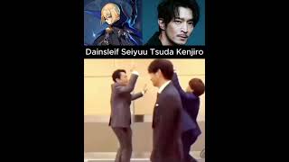 Dainsleif voice actor is in whole different level shorts dainsleif genshinimpact anime [upl. by Teodor]