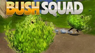 BUSH SQUAD Fortnite Battle Royale  rhinoCRUNCH [upl. by Hufnagel]