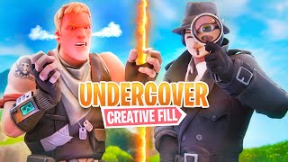 I went UNDERCOVER and played Creative FILL for 24 HOURS [upl. by Zadoc659]