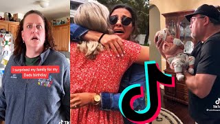 AMAZING FAMILY REUNIONS TikTok Compilation  HOMECOMING SURPRISE  Try not to cry 😭 [upl. by Dirrej274]