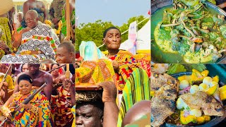 OTUMFUO MARKS QUEENMOTHERS DAY amp FOOD FAIR [upl. by Idnis]